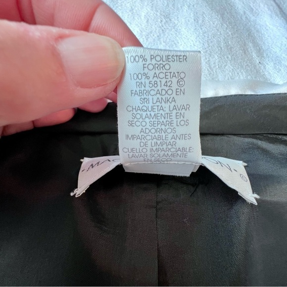 Maggy London Vintage Blazer Jacket Removable White Collar/Lapel Women’s 8, EUC - Picture 10 of 10